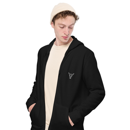 Basic zip hoodie